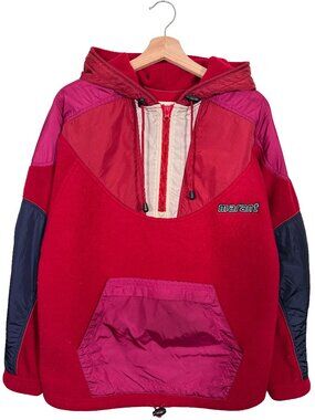 Isabel Marant Étoile Mantysh Hooded Quarter Zip Fleece Jacket women's size 38